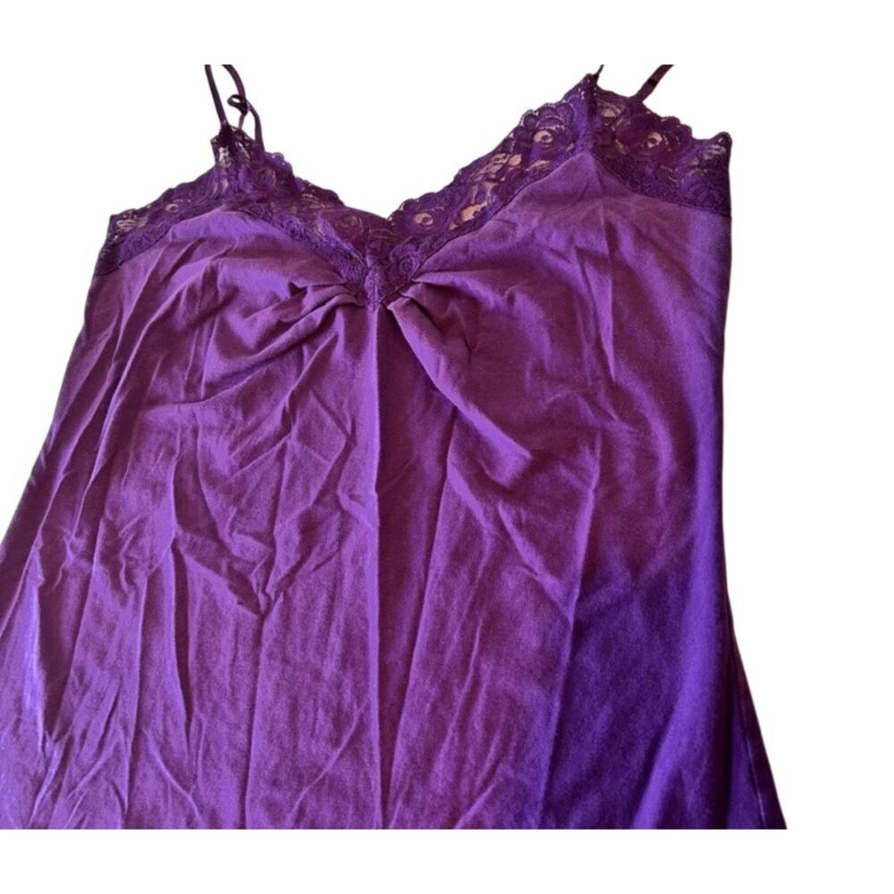 VTG Y2K Vintage Lace Trim Fairy Grunge Tank Bella Swan Gossip Gilmore Girls MED - Picture 6 of 7